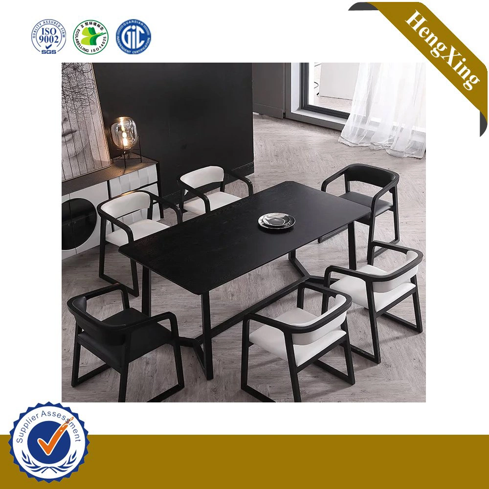 Barato de madera Muebles de salón comedor al aire libre juego de juego de mesa de comedor silla