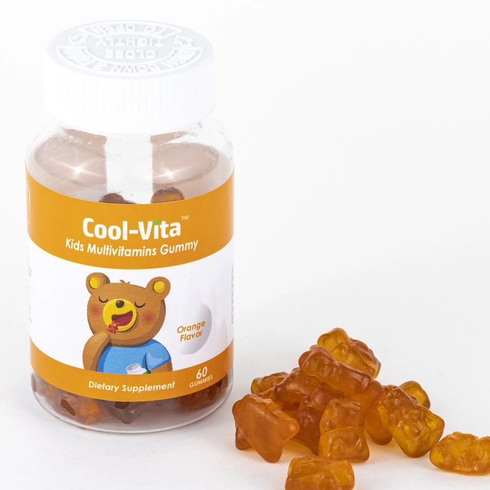 La gelatina la vitamina C + Zinc dulces y caramelos gomosos Chewy adecuado para niños y adultos