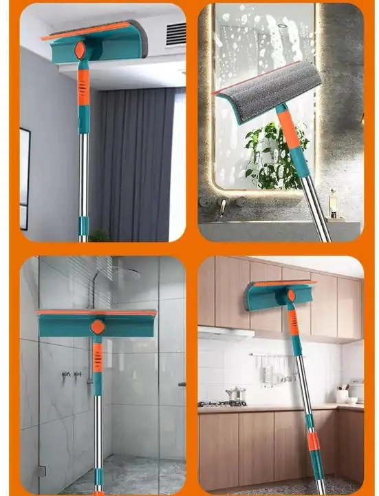 Multi-Functional Household Plastic Stainless Steel Durable Window Mop