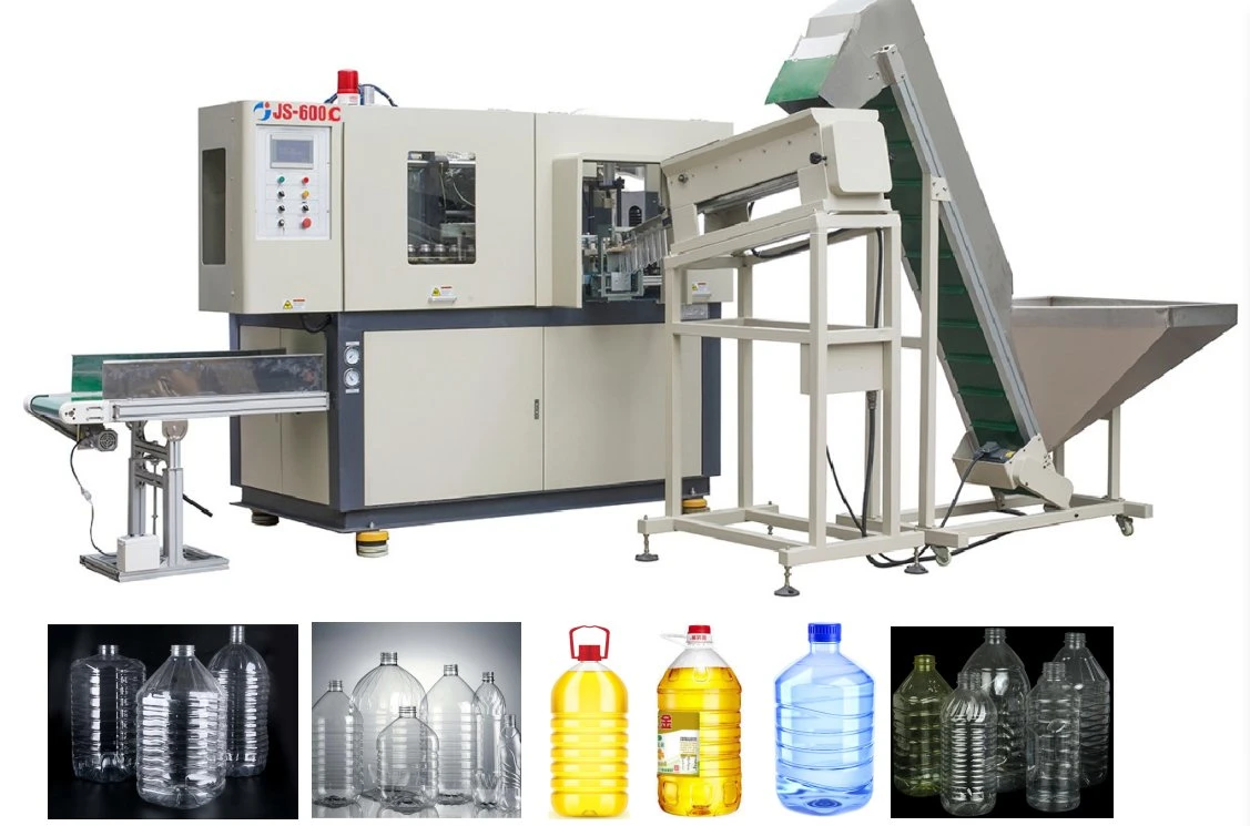 Automatic Plastic Pet Preform Oil Water Filling Bottle Can Jar Injection Stretch Making Blower Blow Blowing Mould Moulding Mold Molding Machinery Machine Pet