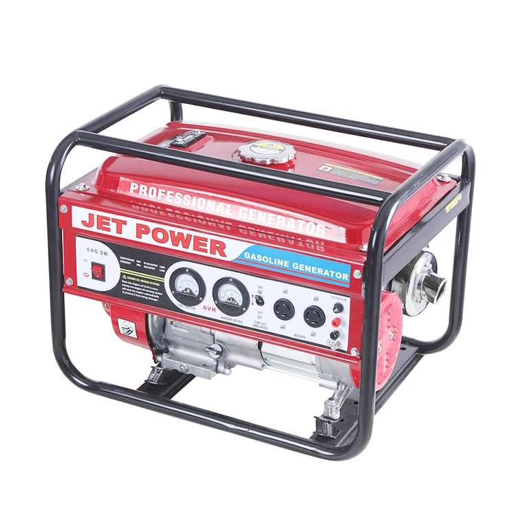 J950 Gasolina generador silencioso inversor de 650W/750W Mini Grupo electrógeno gasolina portátil con 2CV