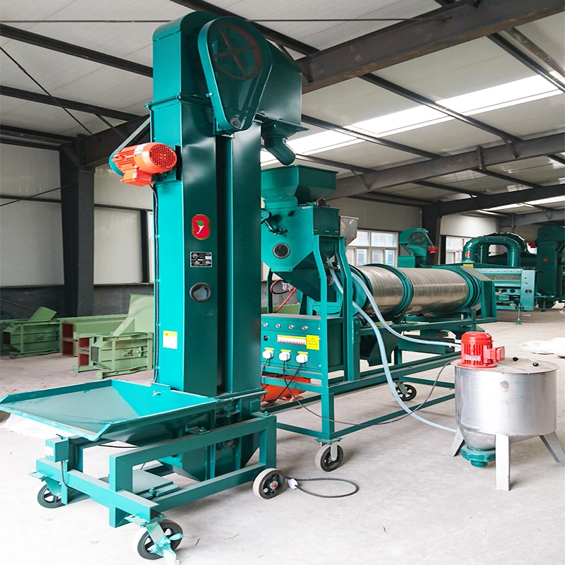 Grain Seed Treatment Machine Cotton Seed Coating Dressing Machine