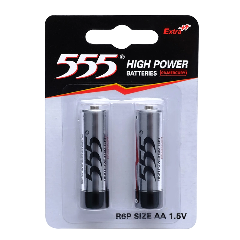 Flashlight Battery Pack, Tiger Head Dry Cell Carbon Zinc AA Battery R6p