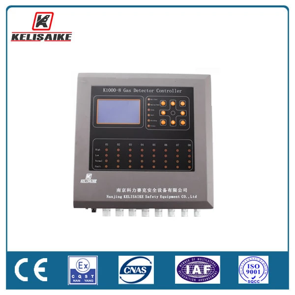 Detector de gás Co Painel de Controle Multiponto para Monitoramento de alarme de gás