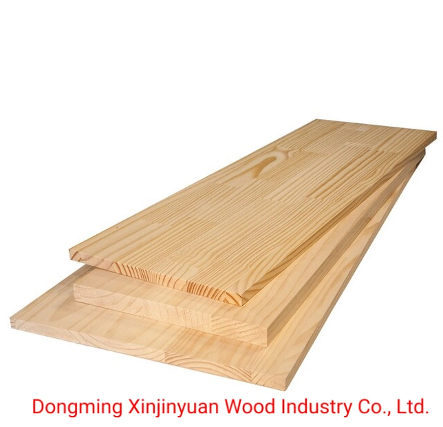 Waterproof Solid Wood Pine Black Walnut Brichpaulownia Melamine Face Particle Finger Joint Laminated Edge Glued Panel Board