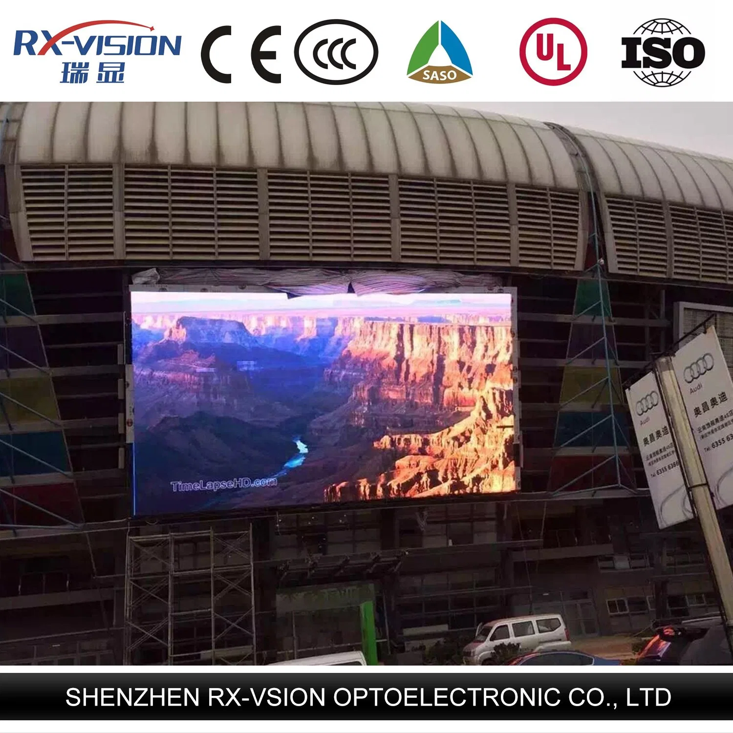 Verwendung im Freien P4 960 * 960mm Outdoor LED Modul/Anzeige