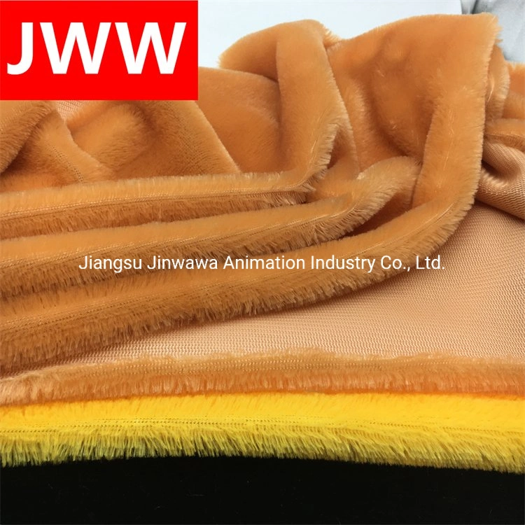 100% بوليستر Faux Fur Fabric Faux Faux Fur Fur Fabric لـ الألعاب منزل Garment