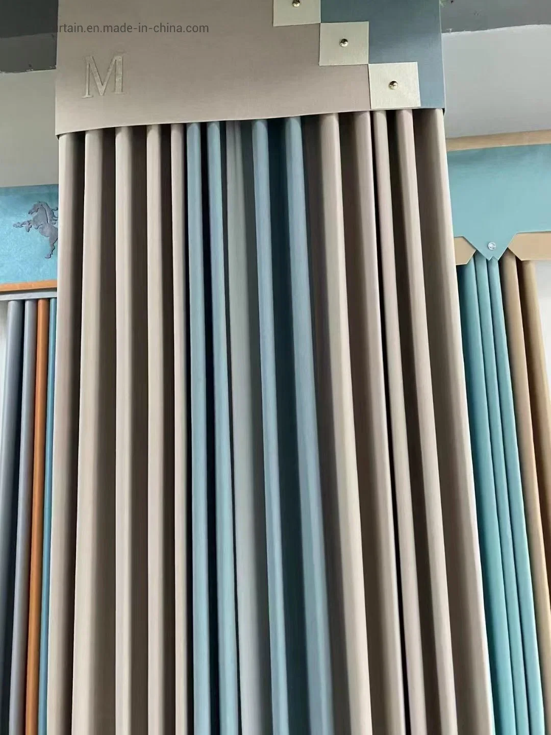 The Factory Prices Hot Selling 100% Polyester Fabric Blackout Curtains