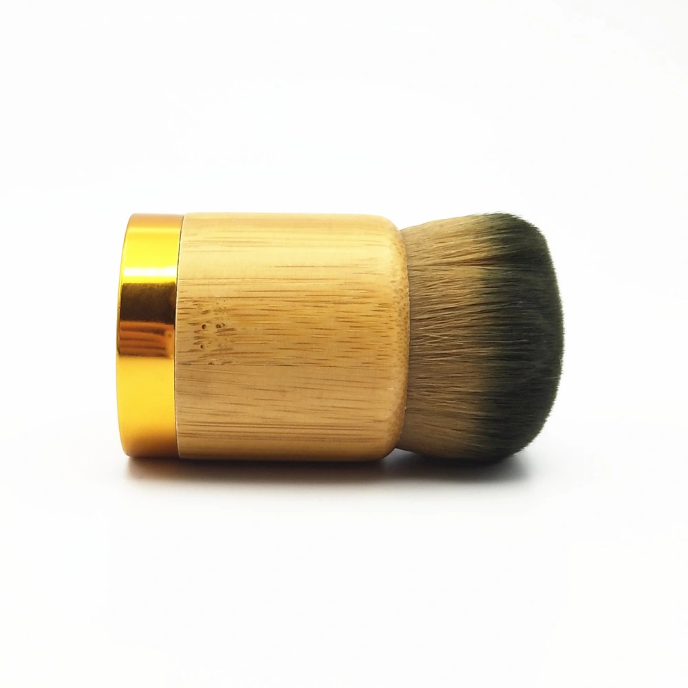 Eco-Friendly Bamboo Handle Kabuki Powder Beauty Tool Foundation Makeup Brush