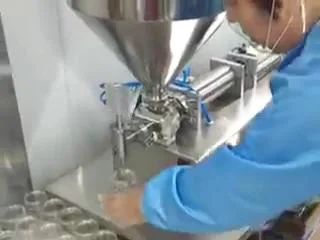 High-Precision Automatic Cream Filler G1wg Filling Machine with Hopper