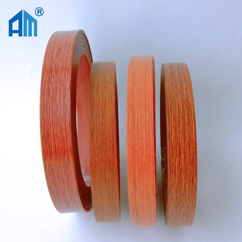 Guangzhou Factory Supply 0.5mm High quality/High cost performance  Wood Grain Furniture PVC Edge Banding