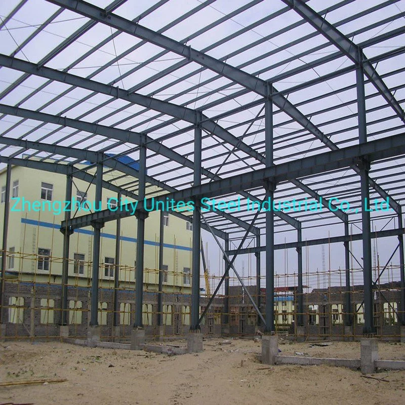 HDG Q235 Carbon Steel Peb Structural Building Greenhouse