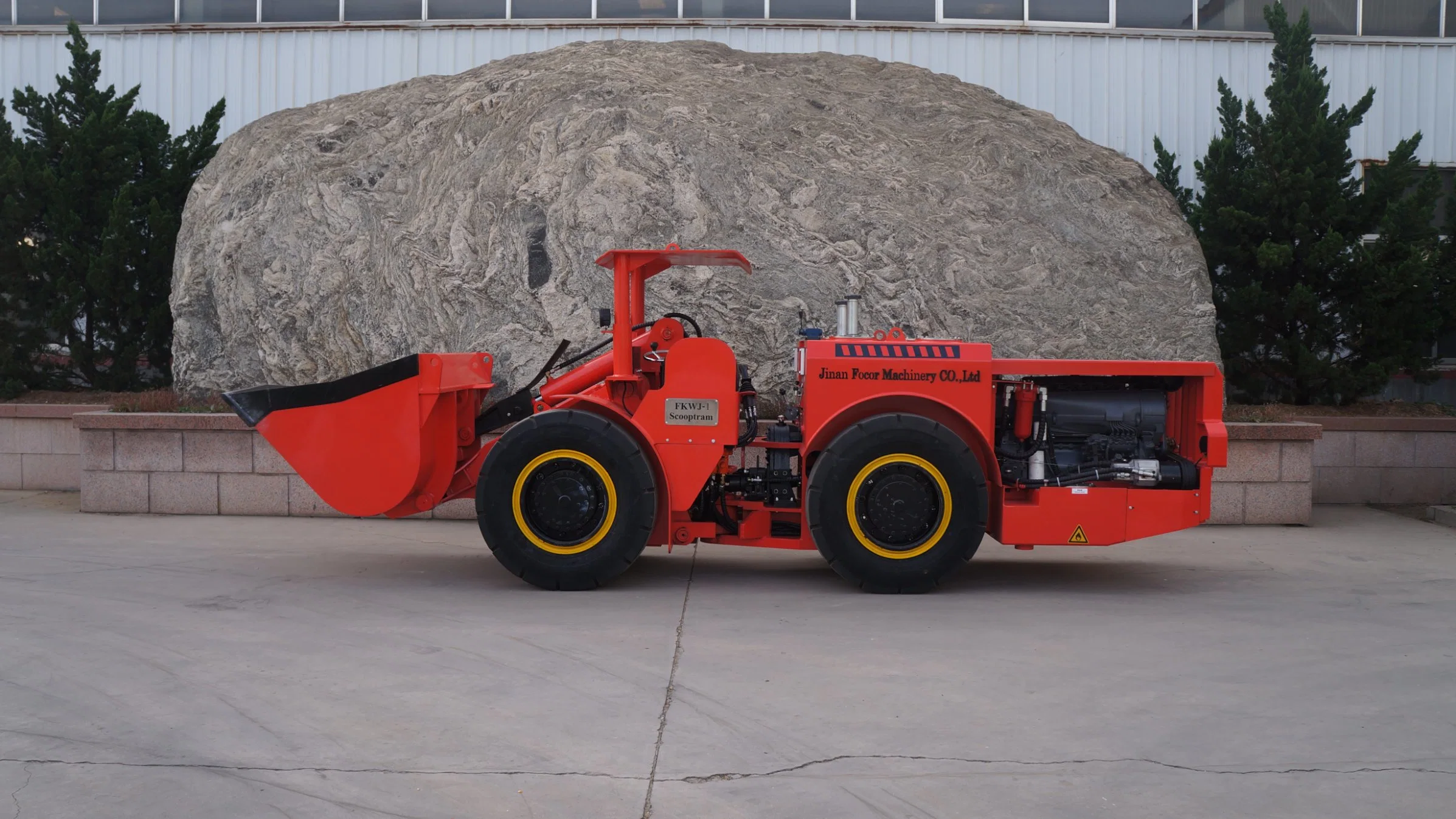 Fkwj-1 1cbm Underground Mining Diesel Wheel Loader for Mine