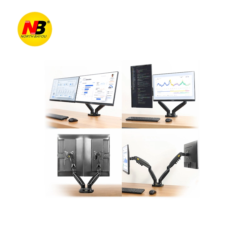 2023 a Medellín Nb F160 Gas Spring 27"-10" Dual Monitor Brazo