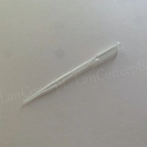 Pipette jetable en plastique 3ml Lab Pipette Pipettes Pasteur de transfert