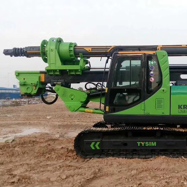 Tysim Kr60A, Small Hydraulic Piling Machine with Engineer Construction Piling