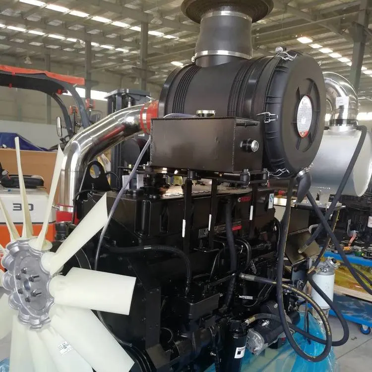 La construcción Máquina Nuevo Motor Diesel Cummins-Power Qsb6.7 de motor de la excavadora cargadora