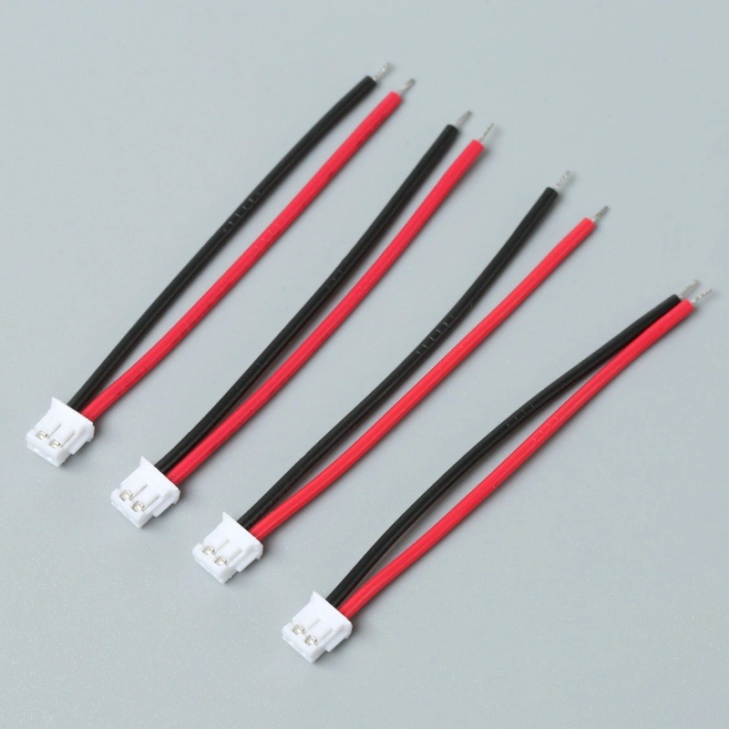 2p Connector 0.8mm IDC Power Cable with 10064#32 Wire for LCD Screen