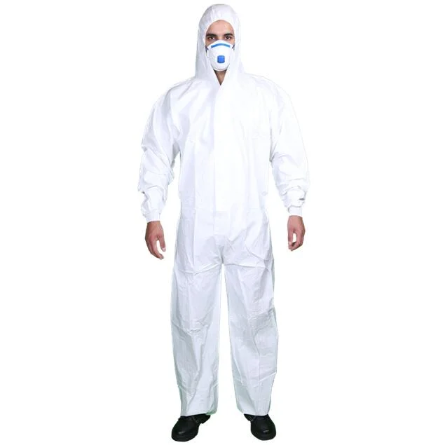 High quality/High cost performance  Workwear Disposable Coverall Type 5/6 Microporous Combined with SMS Overall