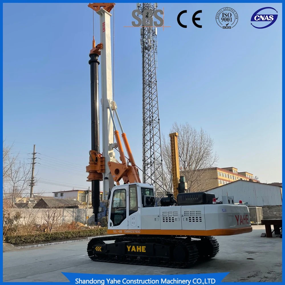 High Torque Crawler Drilling Rig Machine for Pile Foundation Engineering Construction Drilling with Diesel Engine /High Effiency /Eaton Swing Device Dr-100