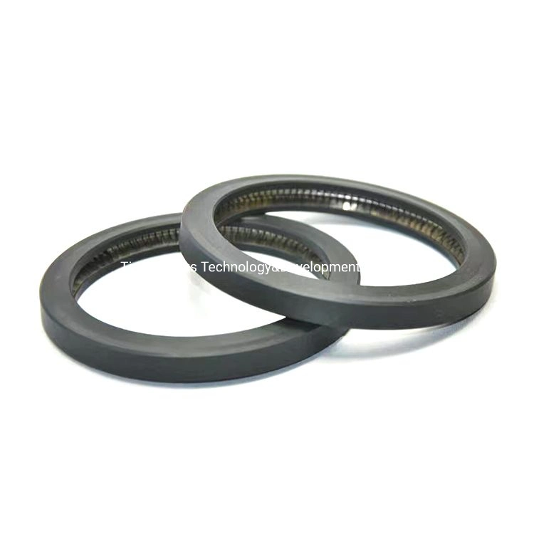 Carbon Filled PTFE Loaded Lip Seals Spring Energized C Seal