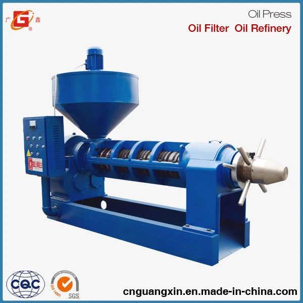 800 kg/heure Guangxin Yzyx168 machine de traitement de l'huile de graines de coton Sunflower