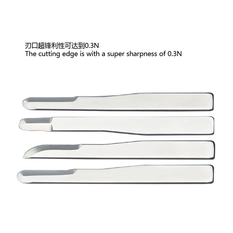 Ophthalmmology Crescent Knife Blade Handle for Surgical Blade