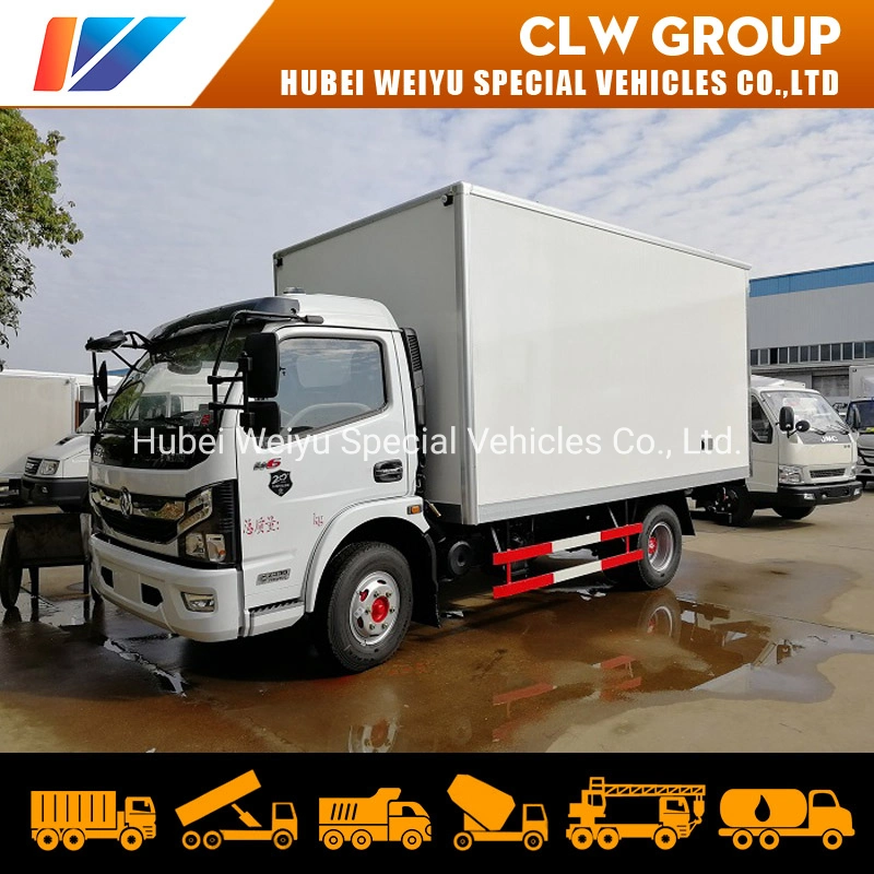 China Hot Sale Foton 4tons Light Commercial Transport Delivery Van Cargo Truck