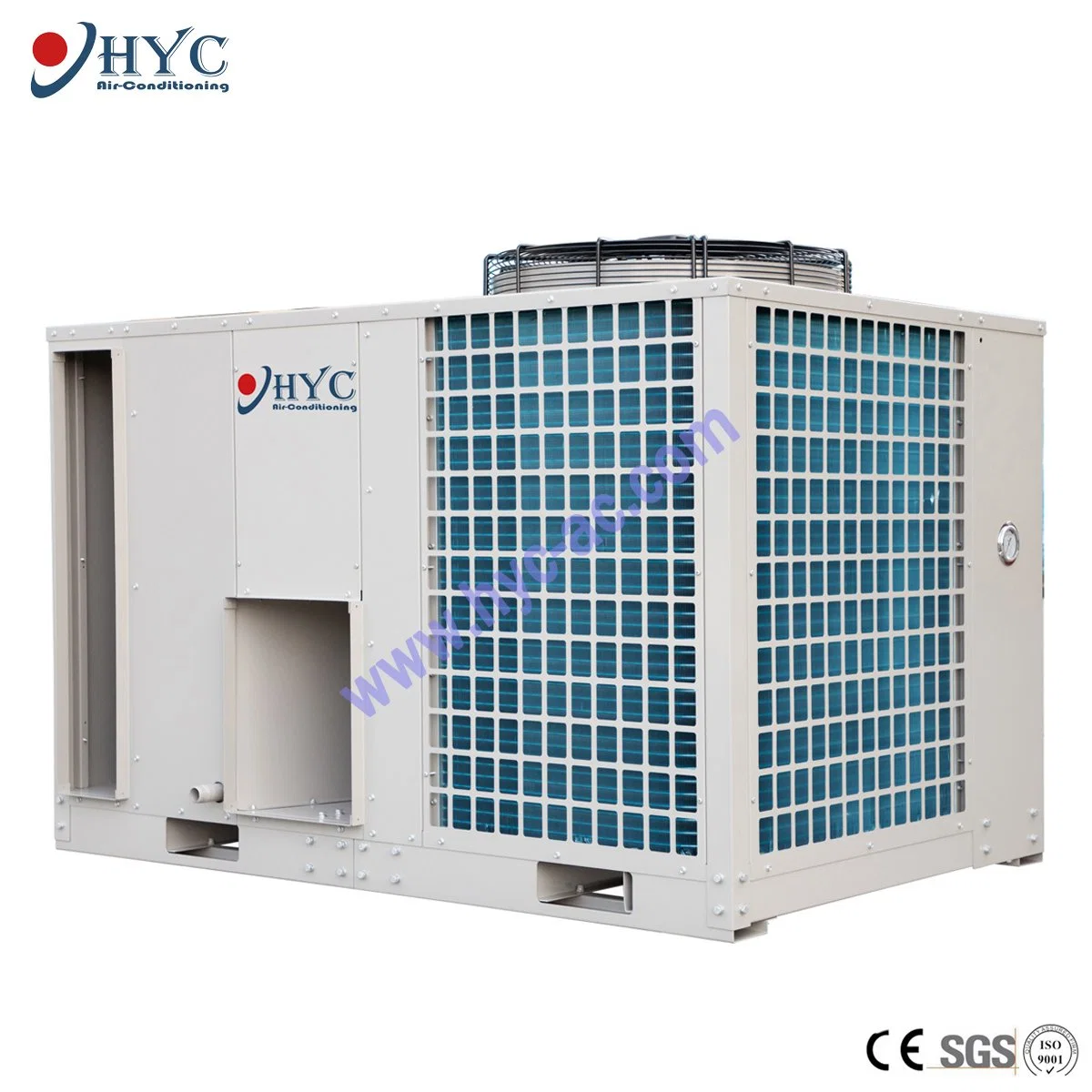 Industrial Mobile Air-Cooled Dx Type Rooftop Packaged Unit Central Air Conditioner with CE