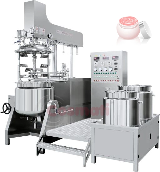 Cosmetic Mixer Reactor Shampoo Liquid Soap Making Blending Machine Chemical Mixing Tank Detergent Stirred Tank