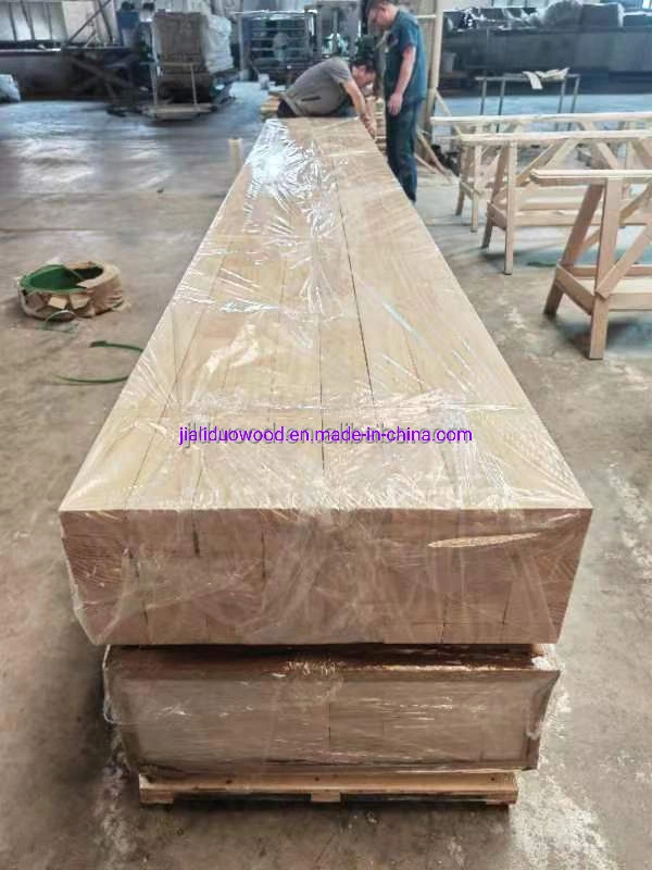 Eco-Friendly Glue Poplar Rubber Radiata Pine Paulownia Wood Finger Joint Board