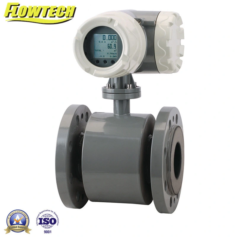 Digital Transmitter Remote Electro Magnetic Conductivity Flowmeter Plastic Water Flow Meters (KF700FA)