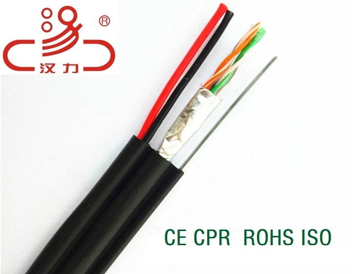 Cat5e 4pair + 2c Power Wire Communication Cable