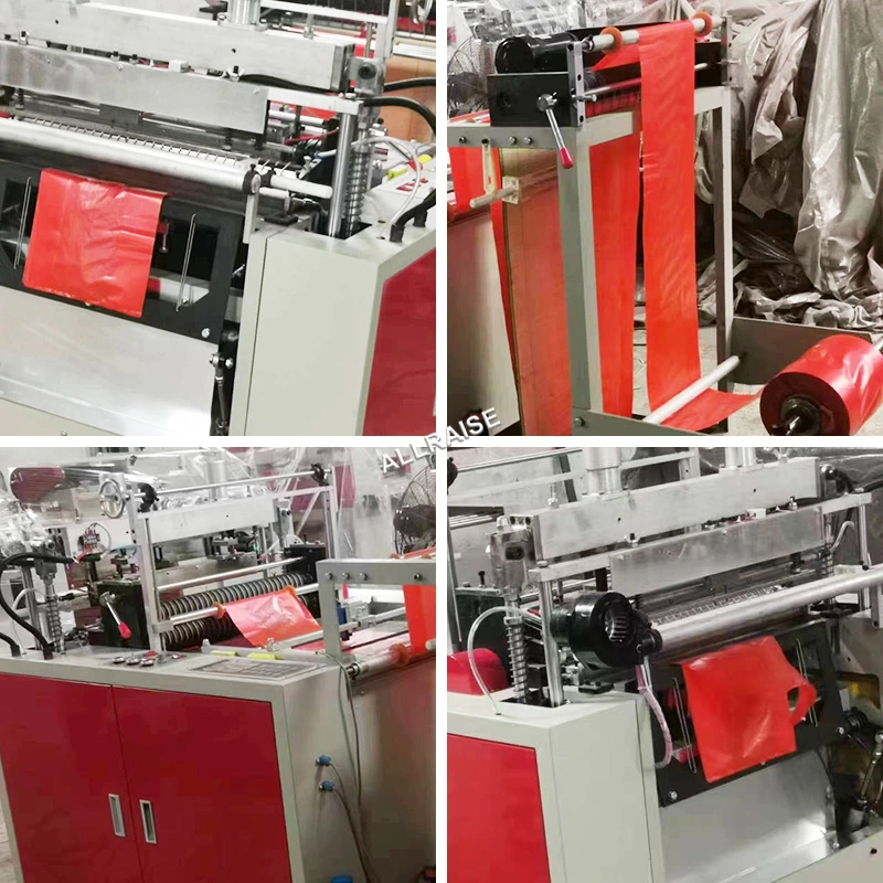 Film Into Plastic Bag Machine Plastic Bag Cutting Machine Price Bread Plastic Bag Making Machine