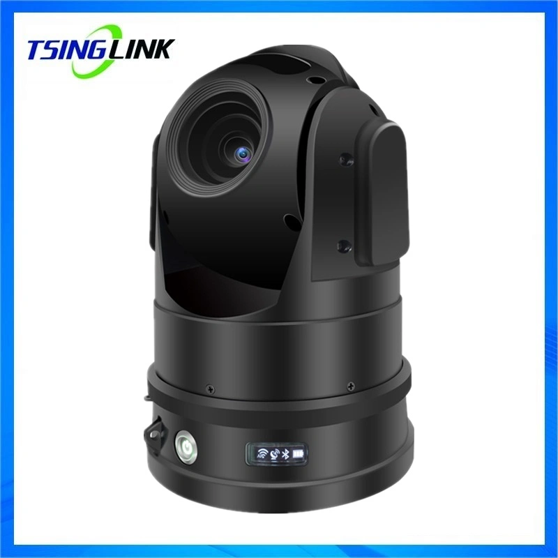 30X Zoom Built-in Mic Speaker Mobile Adjustable Tripod CCTV Wireless WiFi 4G GPS PTZ Camera