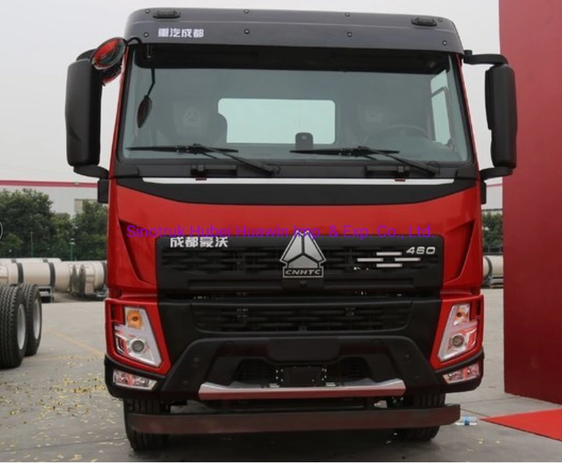 Venda quente o ano 2022 o Novo Modelo de Serviço Pesado Sinotruk Novíssimo 6X4 V7 10 Rodas 320HP 480HP caminhões trator eléctrico