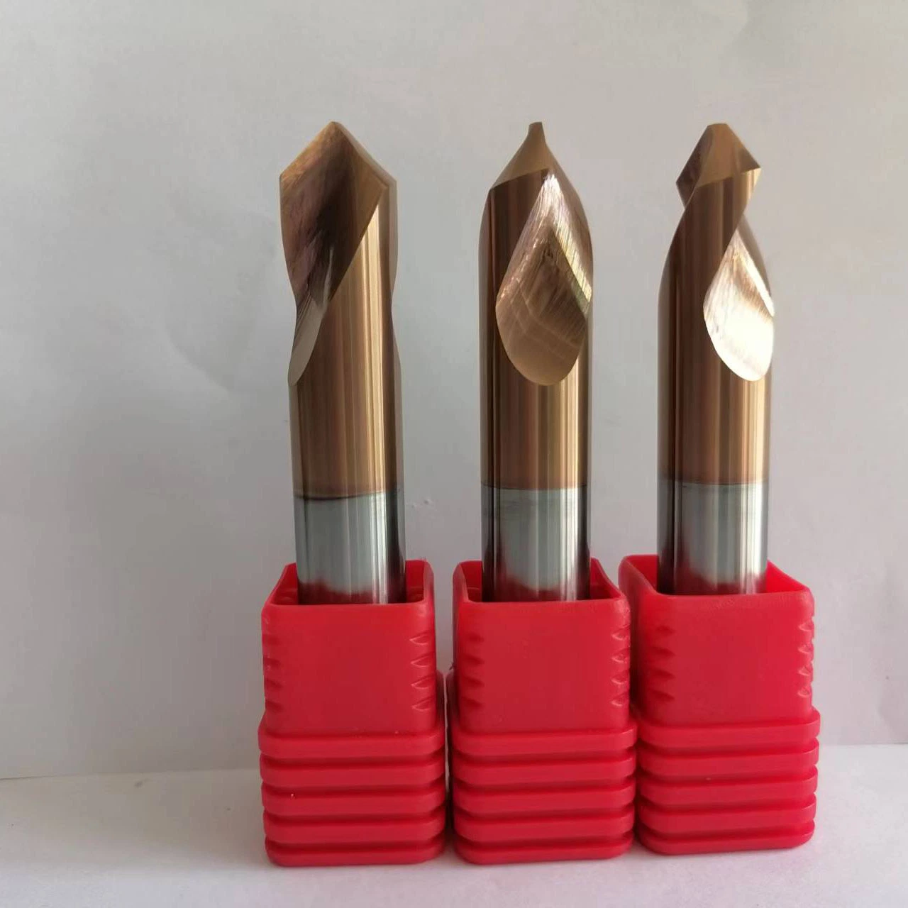 China High Speed Machine Solid Carbide 4 Flutes 45 Degree End Mill Bit Milling Cutter Carbide High Precision 4 Flutes Flat End Mill Tools