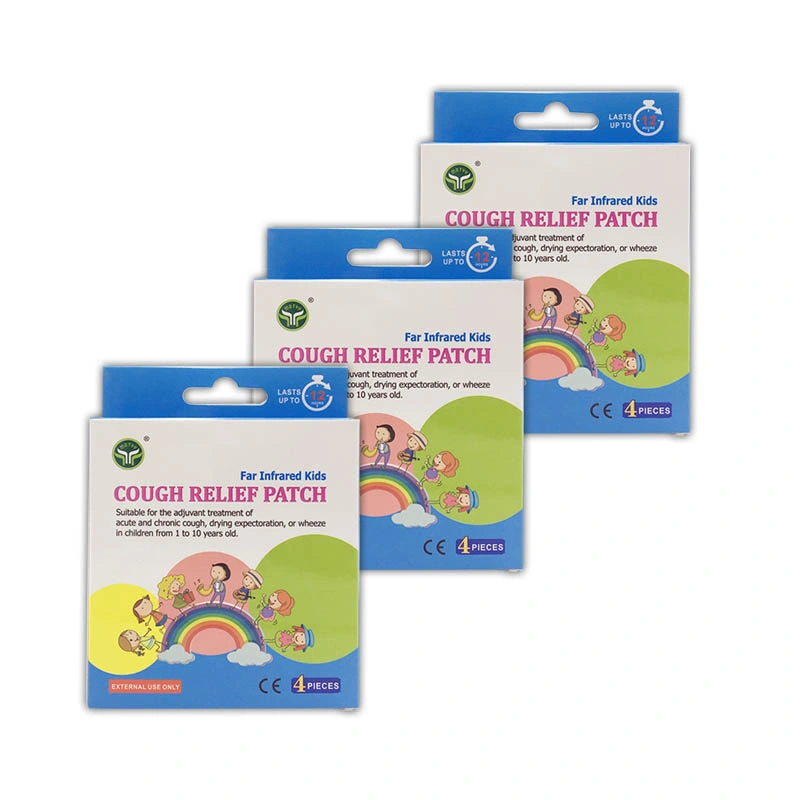 New Products Far Infrared Kids Cough Relief Patch