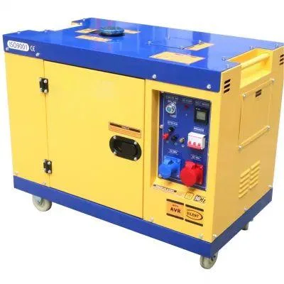 8kW 10kVA luftgekühlter Einzylinder-Dieselgenerator-Satz