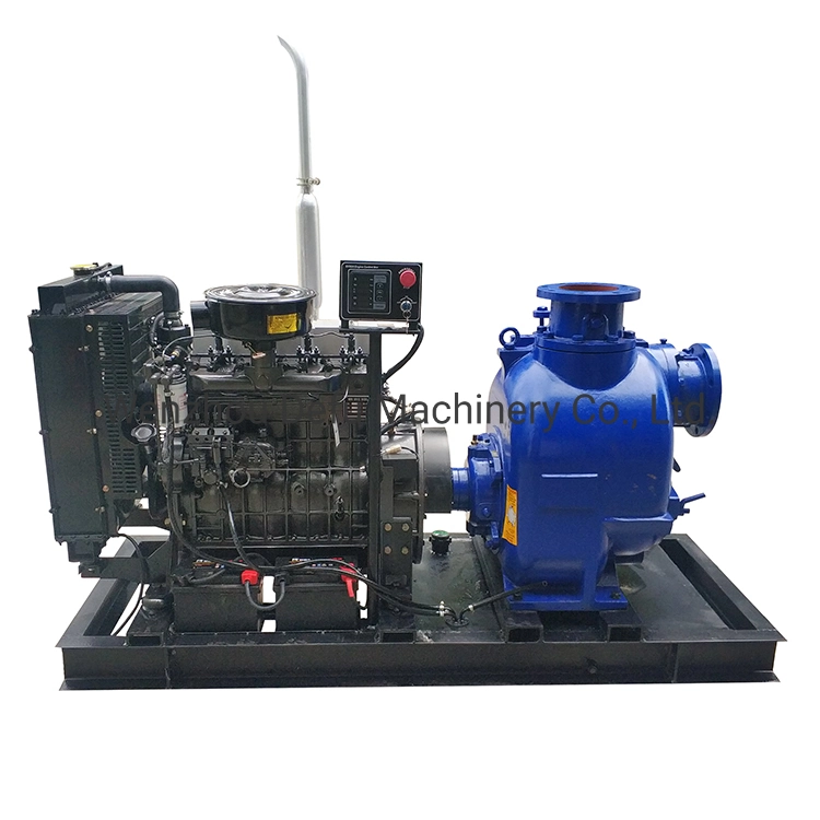 100m3/H 4 Inch Self Priming Diesel Engine Sludge Pump