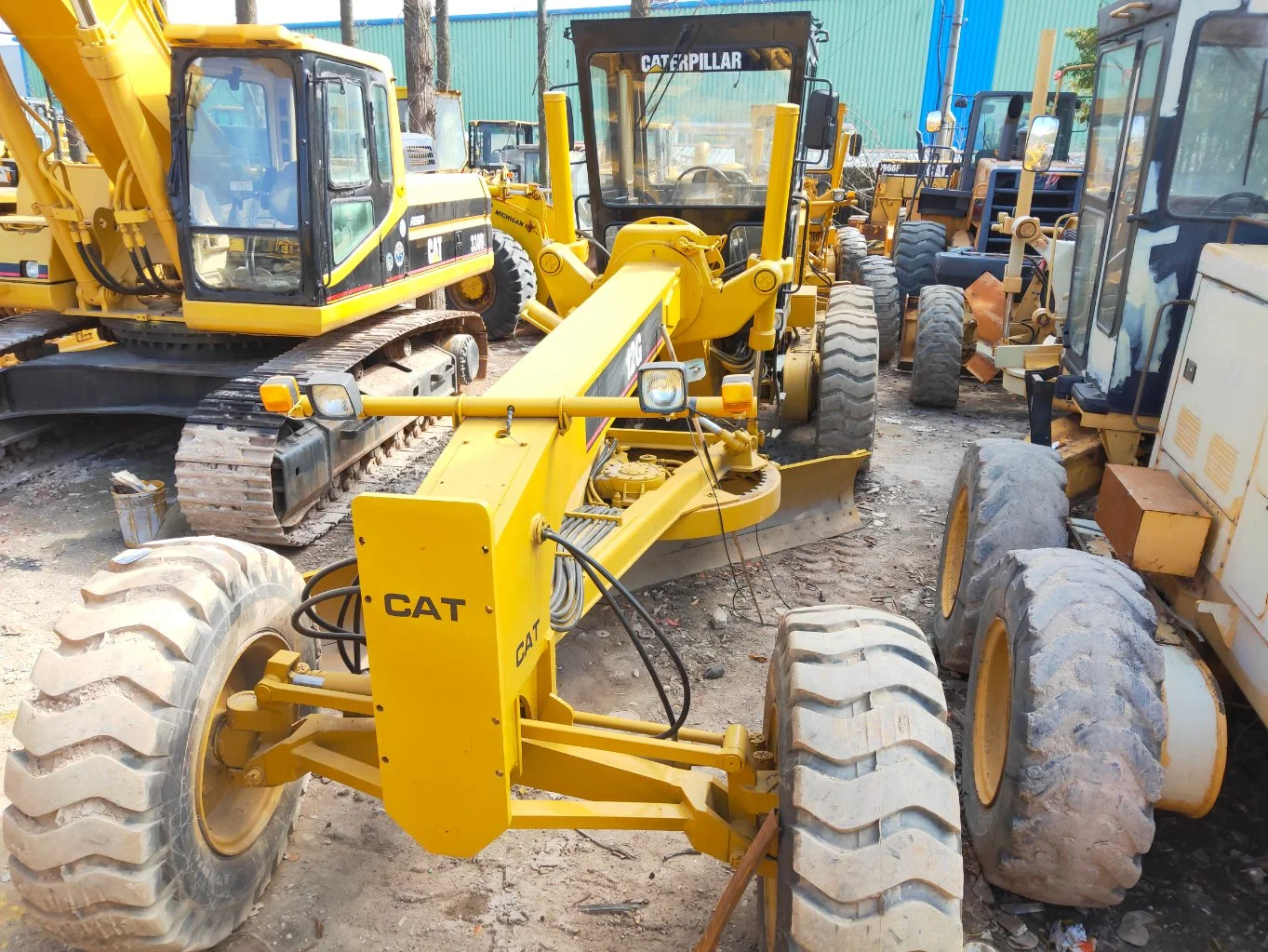 Used Small Motor Grader Caterpillar 12g Hot Sale, Secondhand Cat Grader 12g Low Price