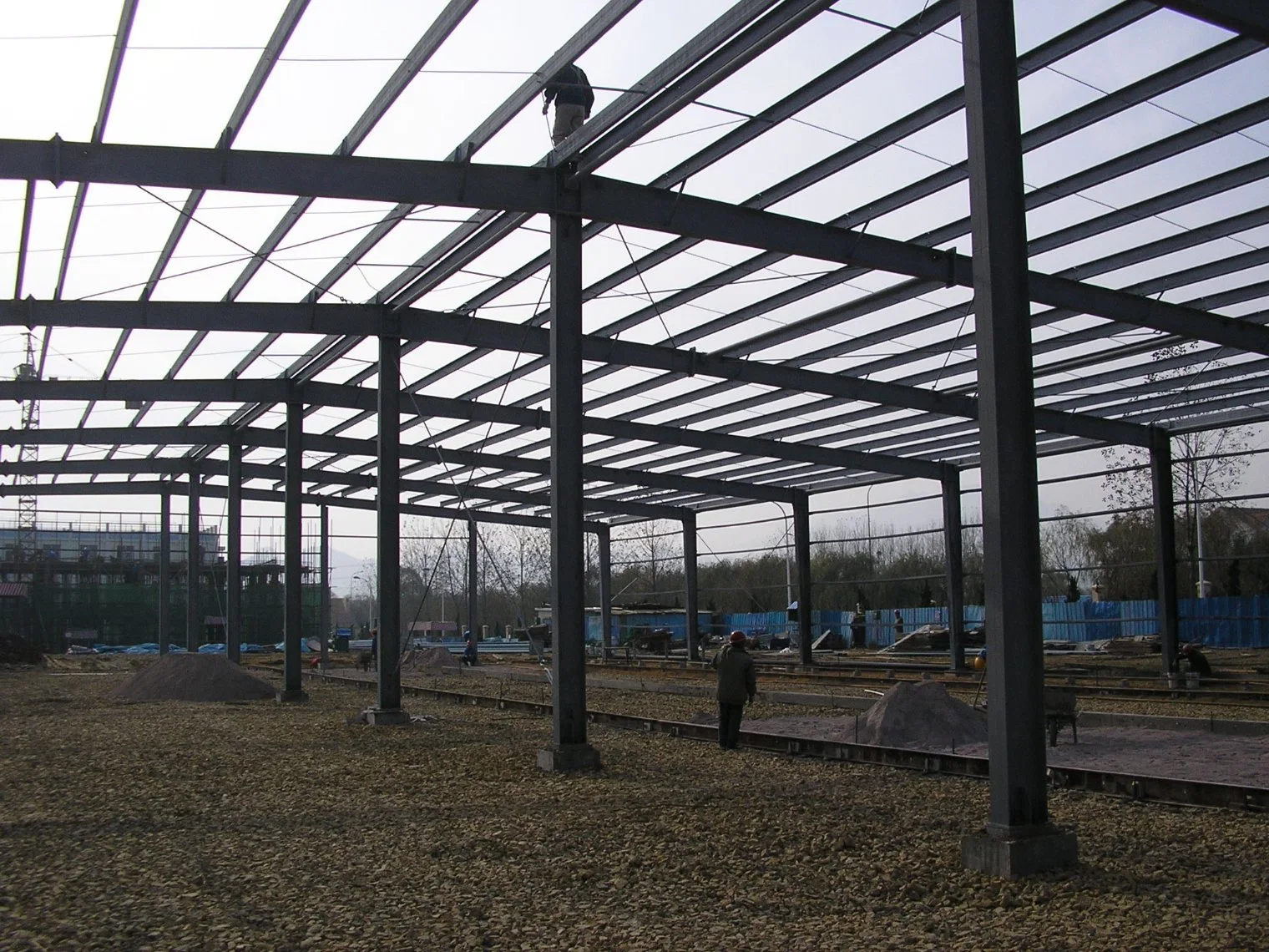 Prefabricated Steel Beam Steel Column Building Material