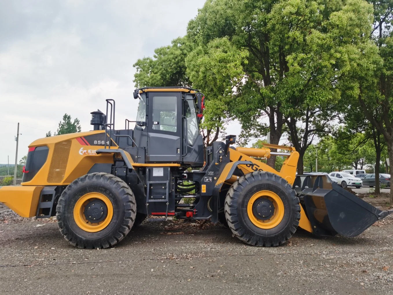 Used Front Loader Liugong 856h Secondhand Wheel Loader 17t Machine