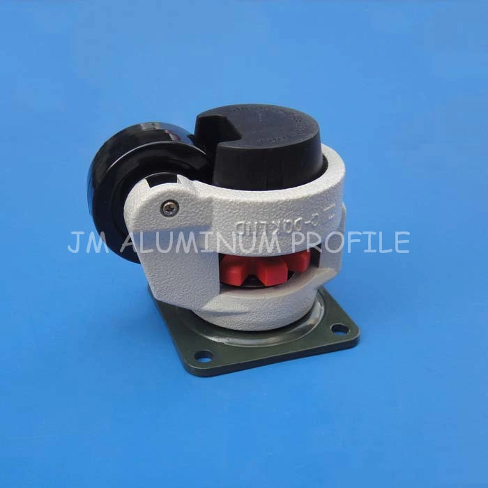 Aluminum Support Gd-40f Footmaster Caster Wheels for Aluminum Profile Products