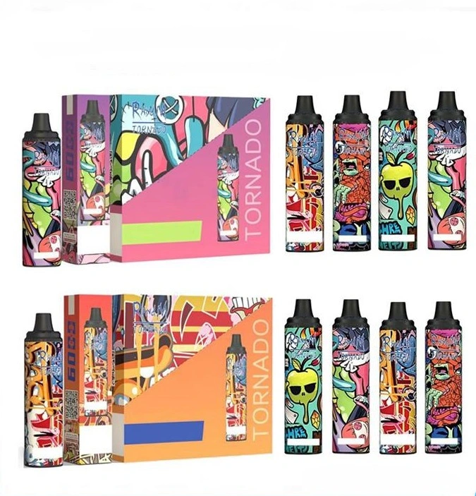 Comercio al por mayor de Vape Pen Randm Tornado Puff Plus 6000 inhalaciones 12ml desechable