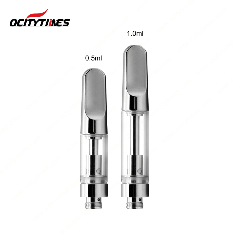 OcityTimes Metal VAPE cartucho de vidrio de aceite 510 tanque de vidrio de aceite Sin fugas