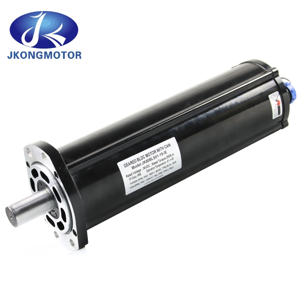 Brushless Motor Type Low Noise Three Phase Horizontal Type AC Gear Motor for Solar Tracking System or