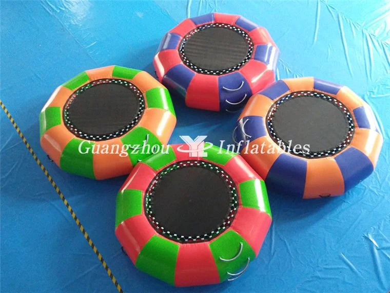 Crazy Inflatable Water Trampoline, Inflatable Aqua Jumping Toys