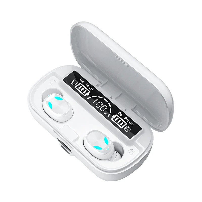 Das neueste Fashion Headset Wireless Bluetooth mit luxuriöser drahtloser Bluetooth-Technologie Headset-LED-Ladegerät