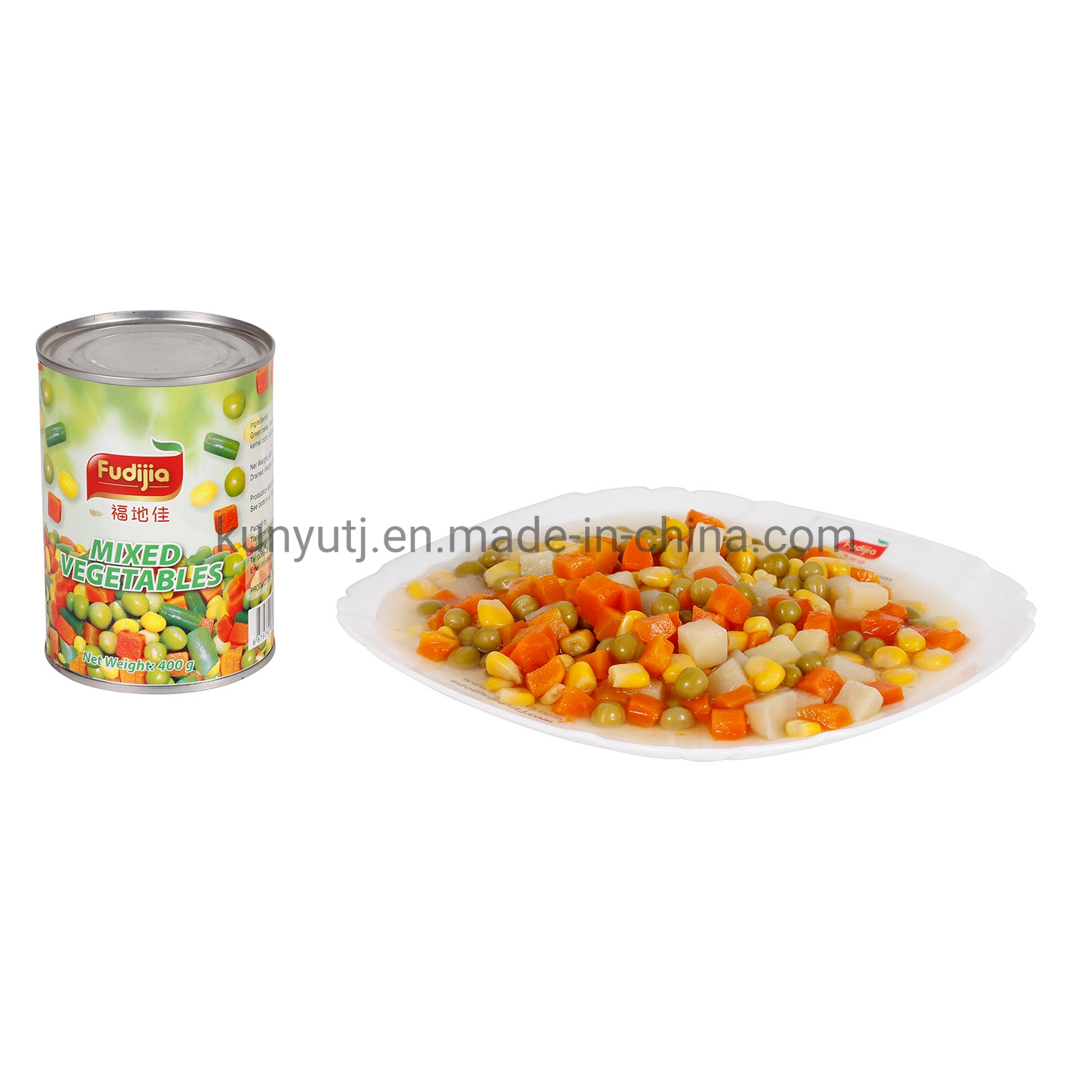 Wholesale/Supplier Canned Food Canned Mixed Vegetables in Brine